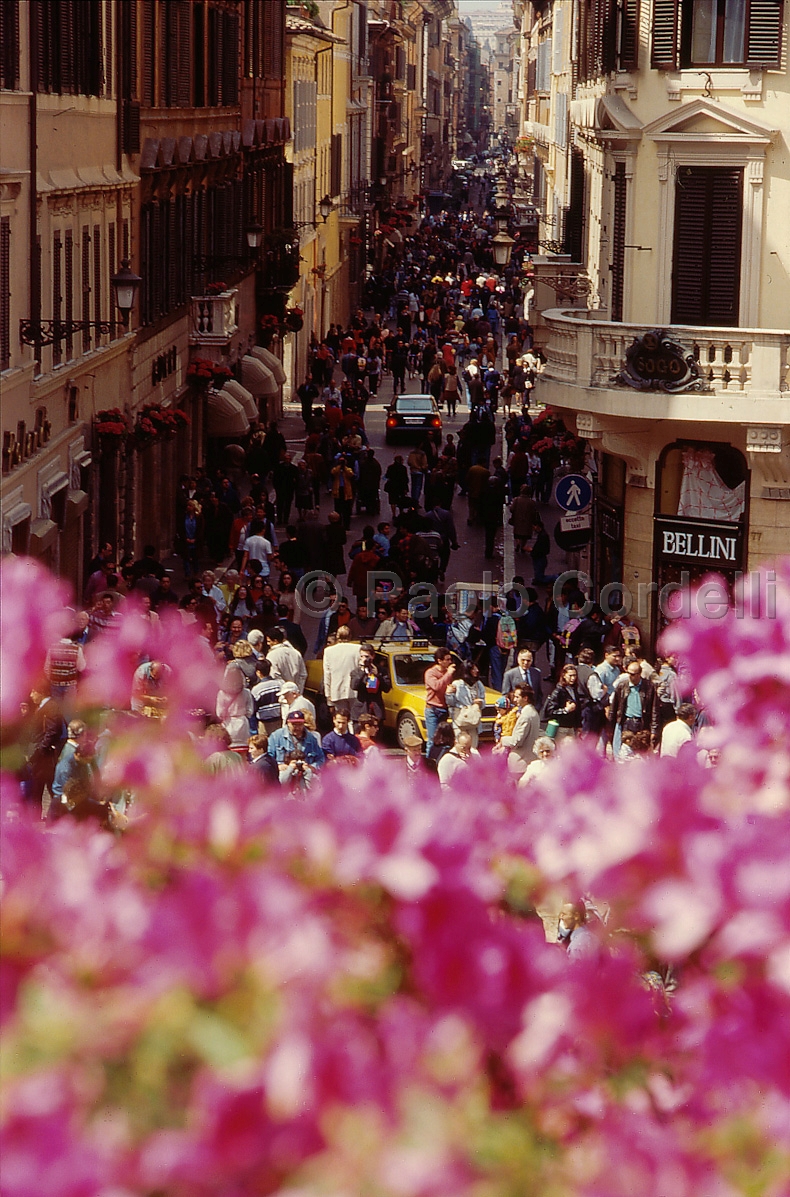 Via Condotti, Rome, Italy
 (cod:Rome 03)